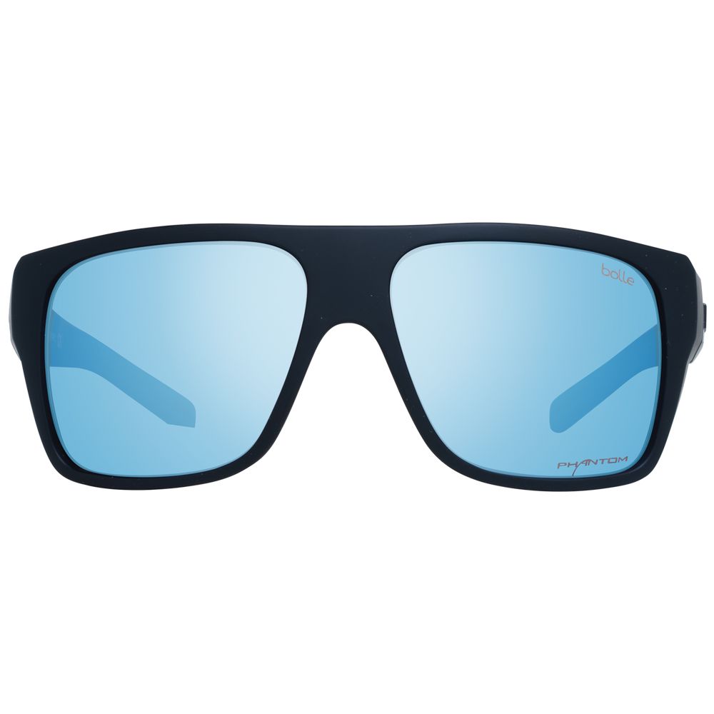 Bolle Black Acetate Sunglasses with Polarized Lenses