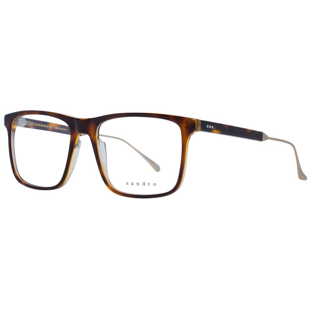 Sandro Brown Metal Optical Frames for Elevated Style