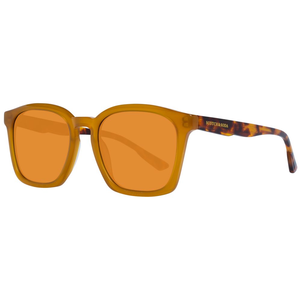 Scotch & Soda Yellow Acetate Sunglasses for Effortless Style