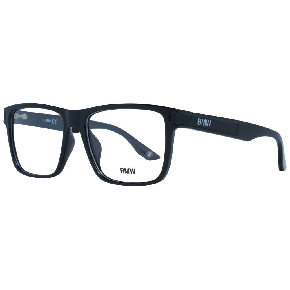 BMW Black Optical Frames for Sophisticated Eyewear Enthusiasts