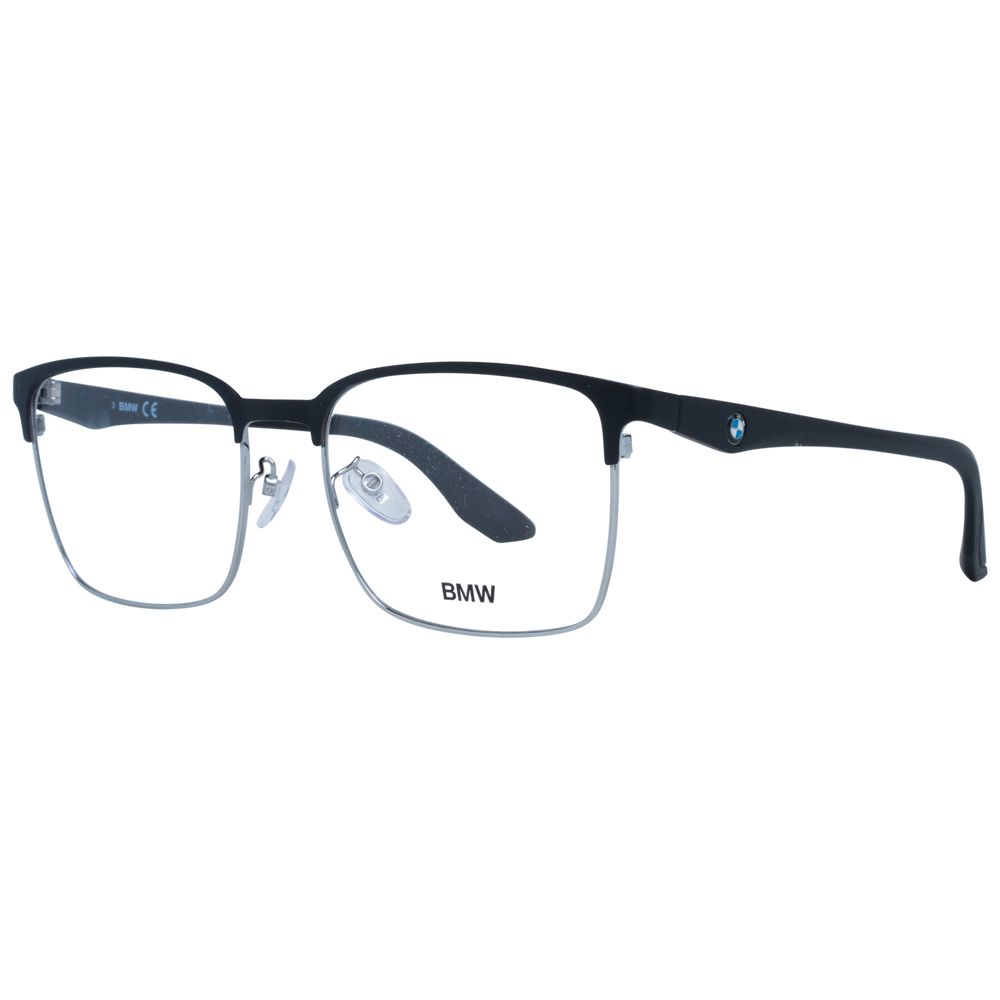 BMW Black Metal Optical Frames with Timeless Elegance