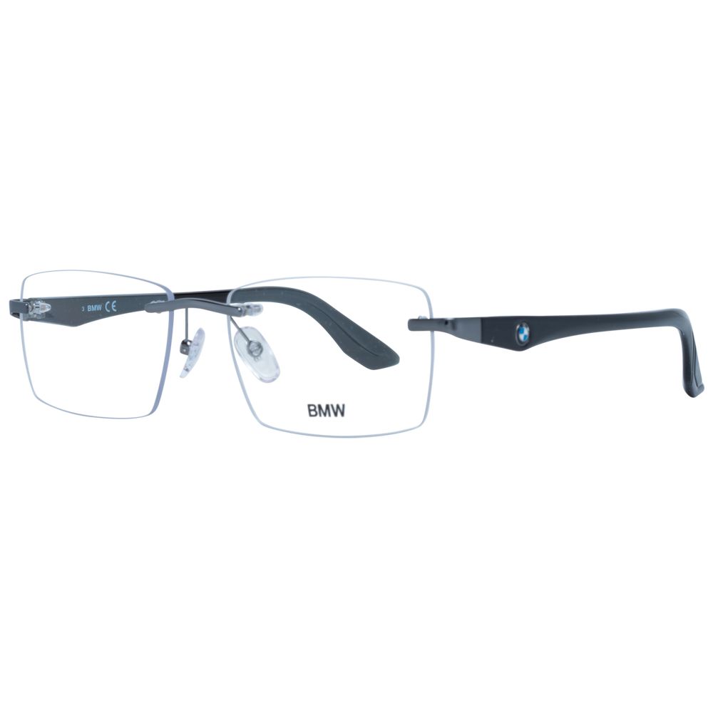 BMW Gray Metal Optical Frames - Contemporary Luxury Eyewear