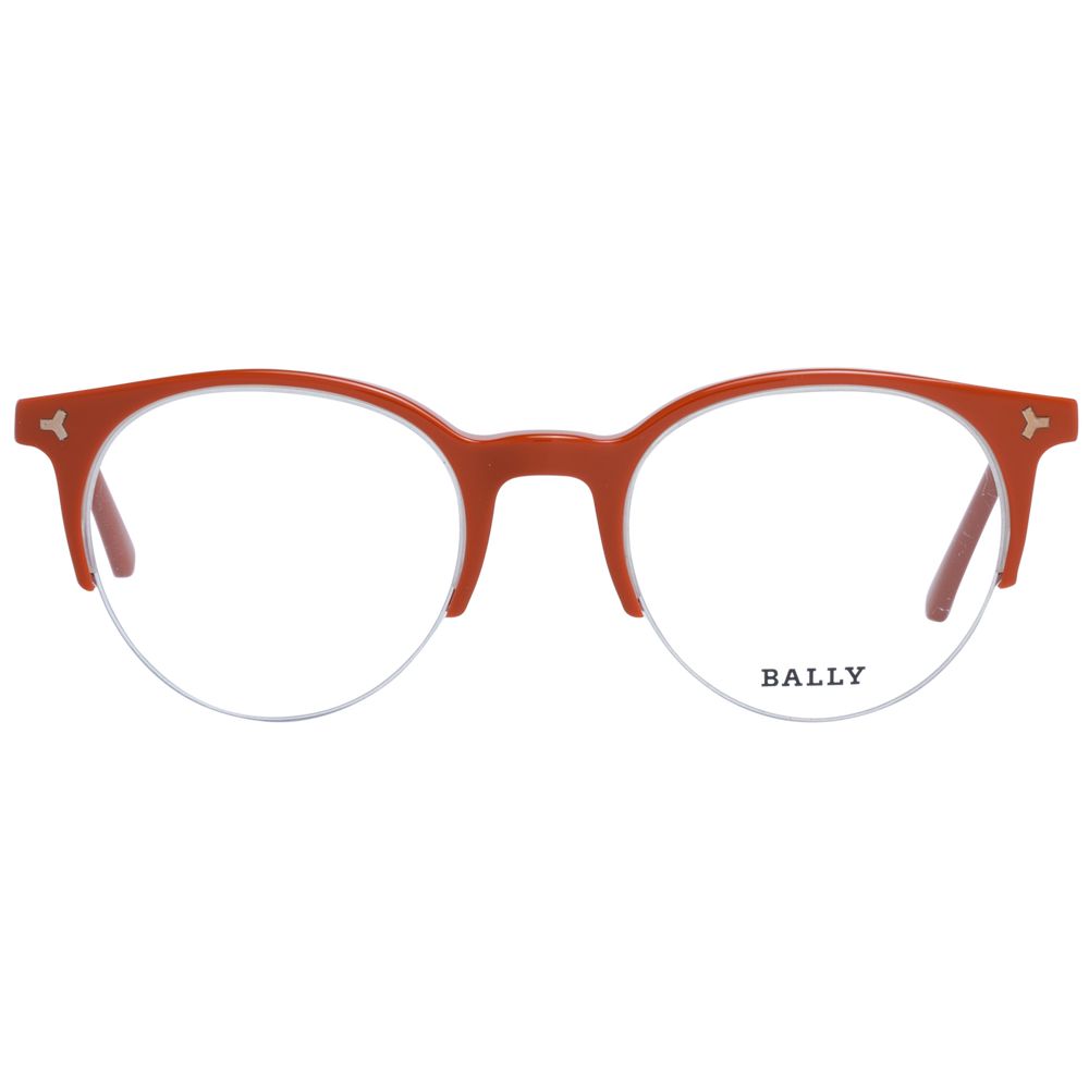 Bally Brown Acetate Optical Frames - Timeless Elegance