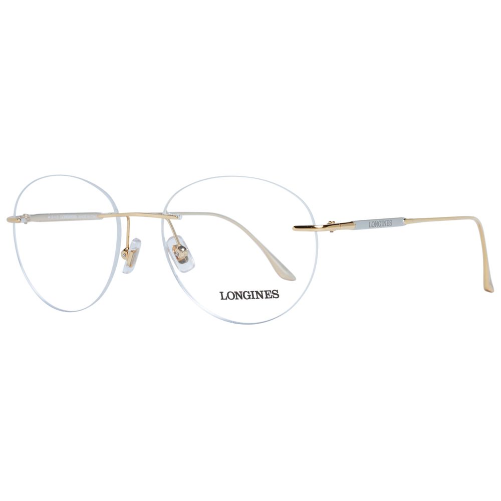 Longines Gold Metal Optical Frames for Timeless Elegance