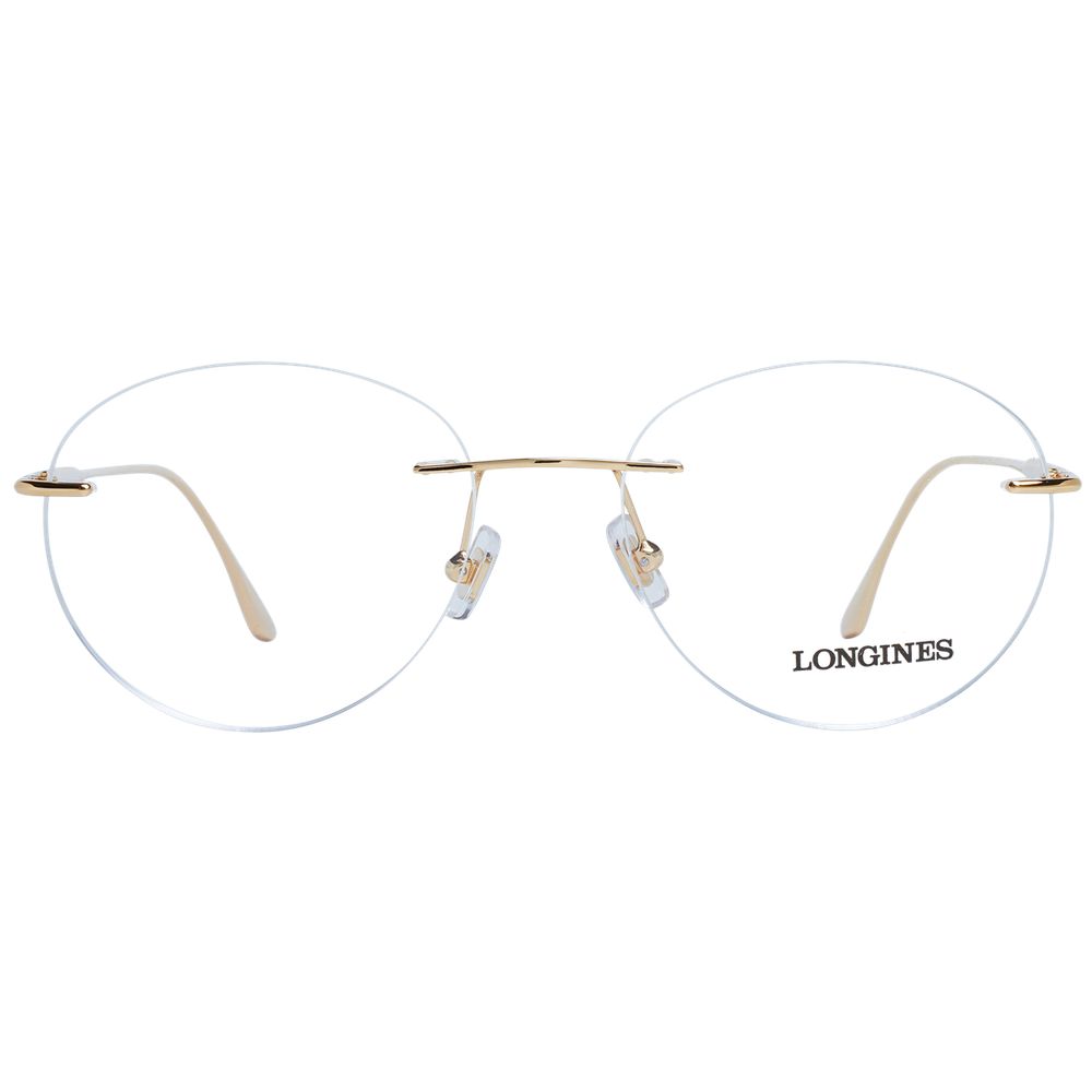 Longines Gold Metal Optical Frames for Timeless Elegance