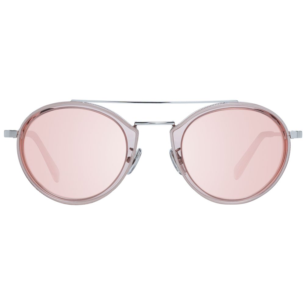 Omega Pink Metal Sunglasses - Luxurious Aviator Elegance