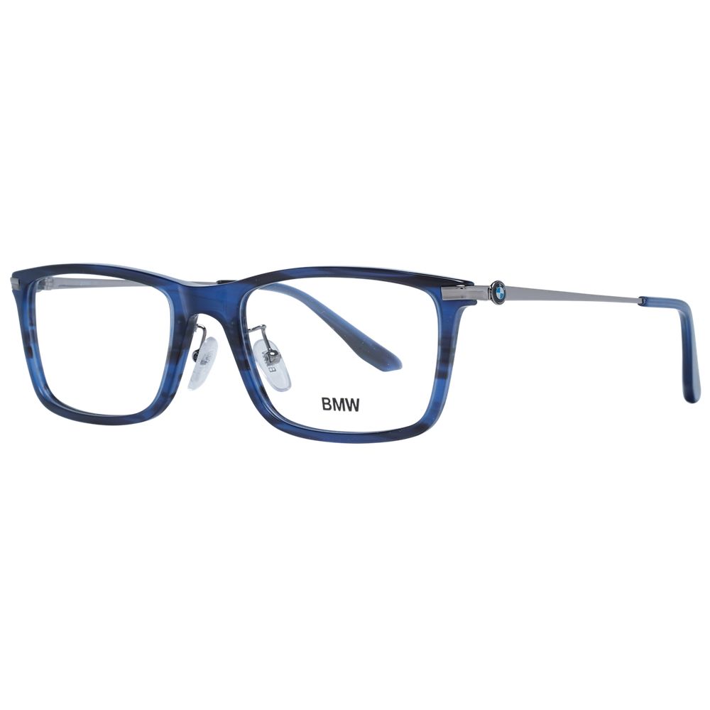 BMW Blue Metal Optical Frames - Luxury Eyewear for Sophisticated Style