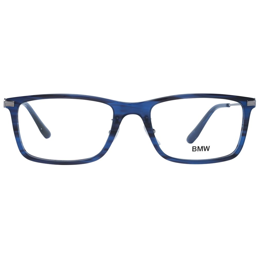 BMW Blue Metal Optical Frames - Luxury Eyewear for Sophisticated Style