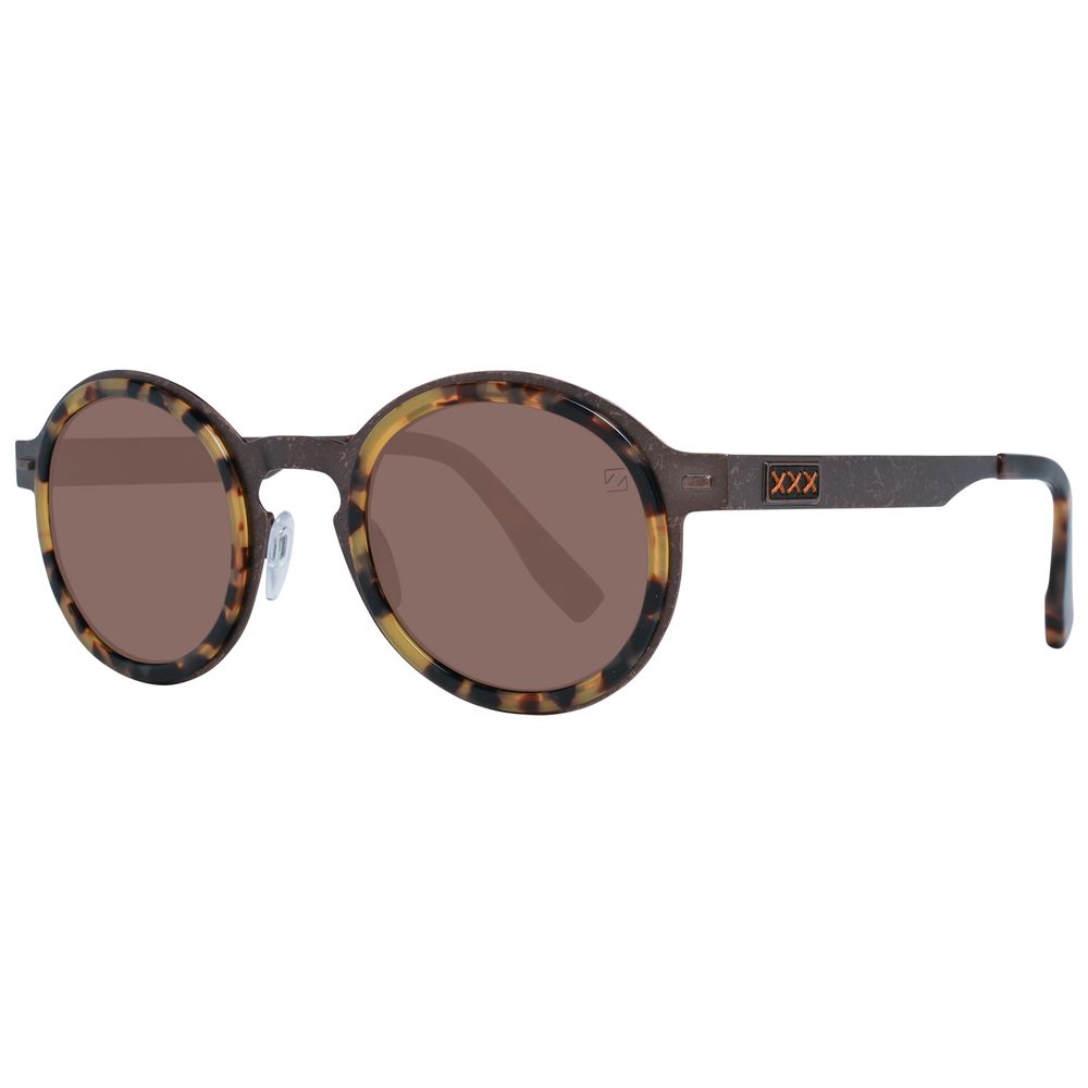 Ermenegildo Zegna Bronze Titanium Sunglasses for Sophisticated Style