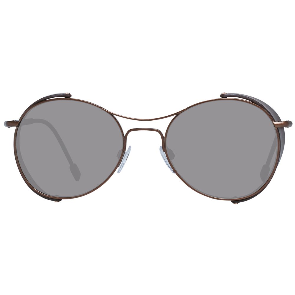 Ermenegildo Zegna Bronze Men Sunglasses