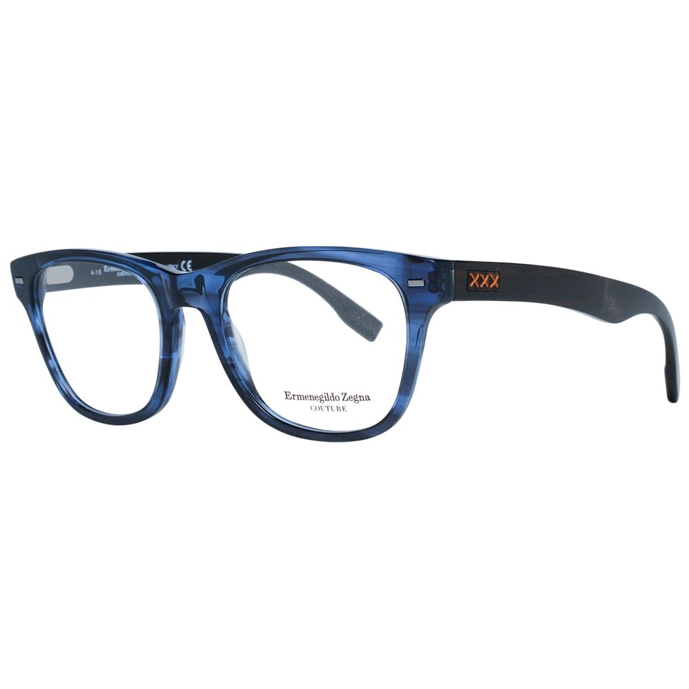 Ermenegildo Zegna Blue Optical Frames for Distinctive Style