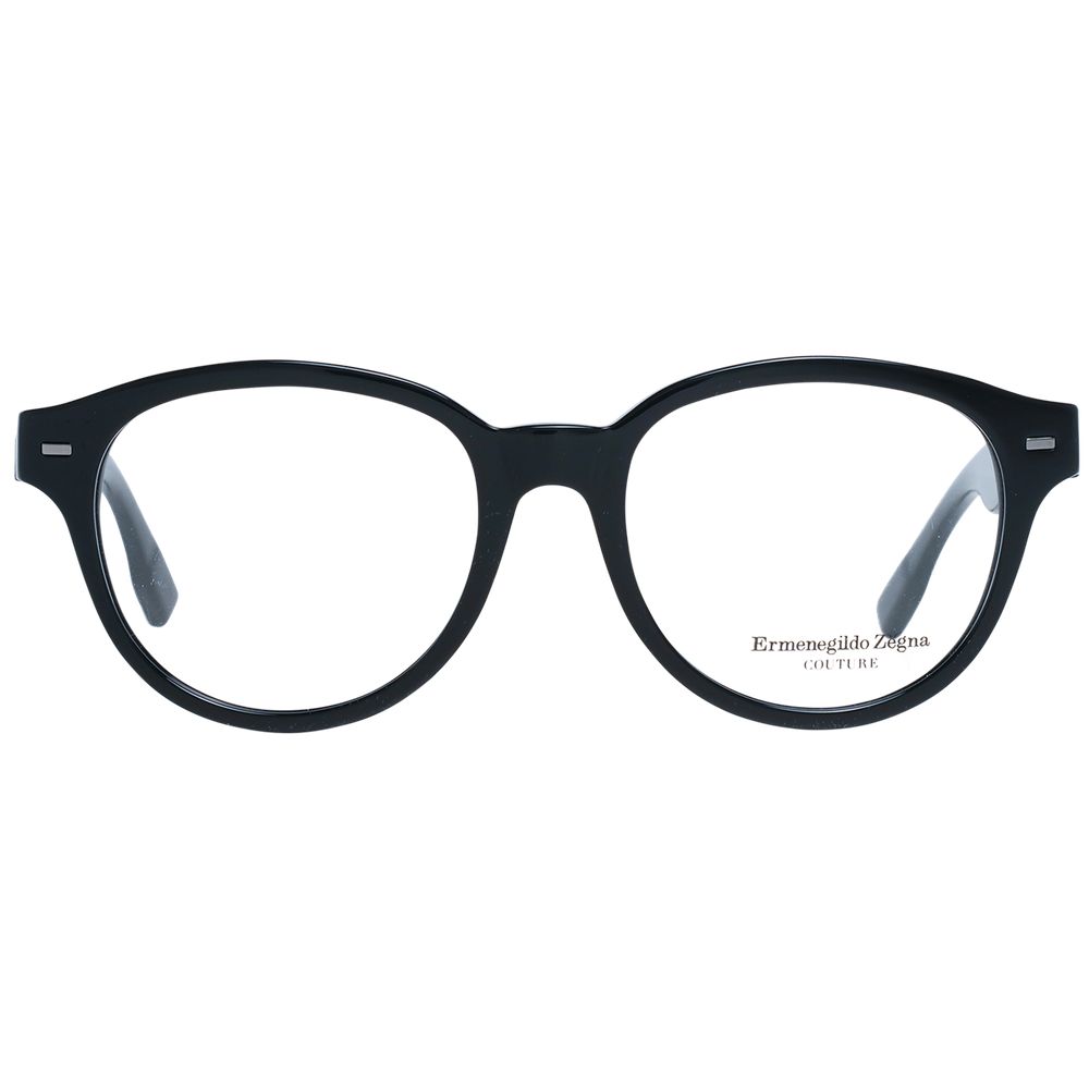 Ermenegildo Zegna Black Optical Frames for Elevated Style