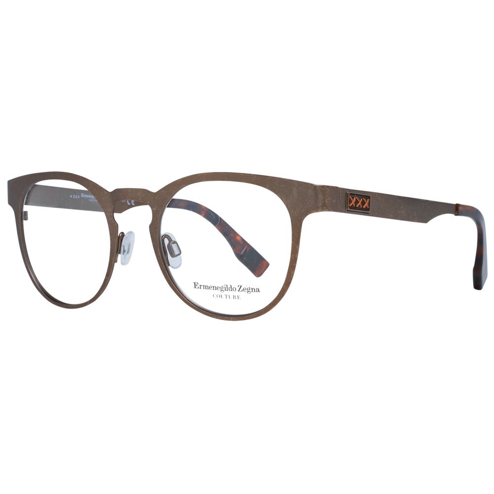 Ermenegildo Zegna Bronze Titanium Optical Frames