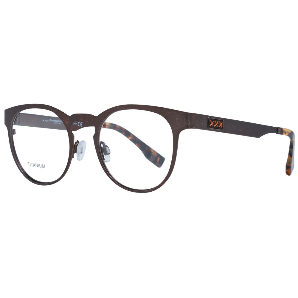 Ermenegildo Zegna Bronze Titanium Optical Frames