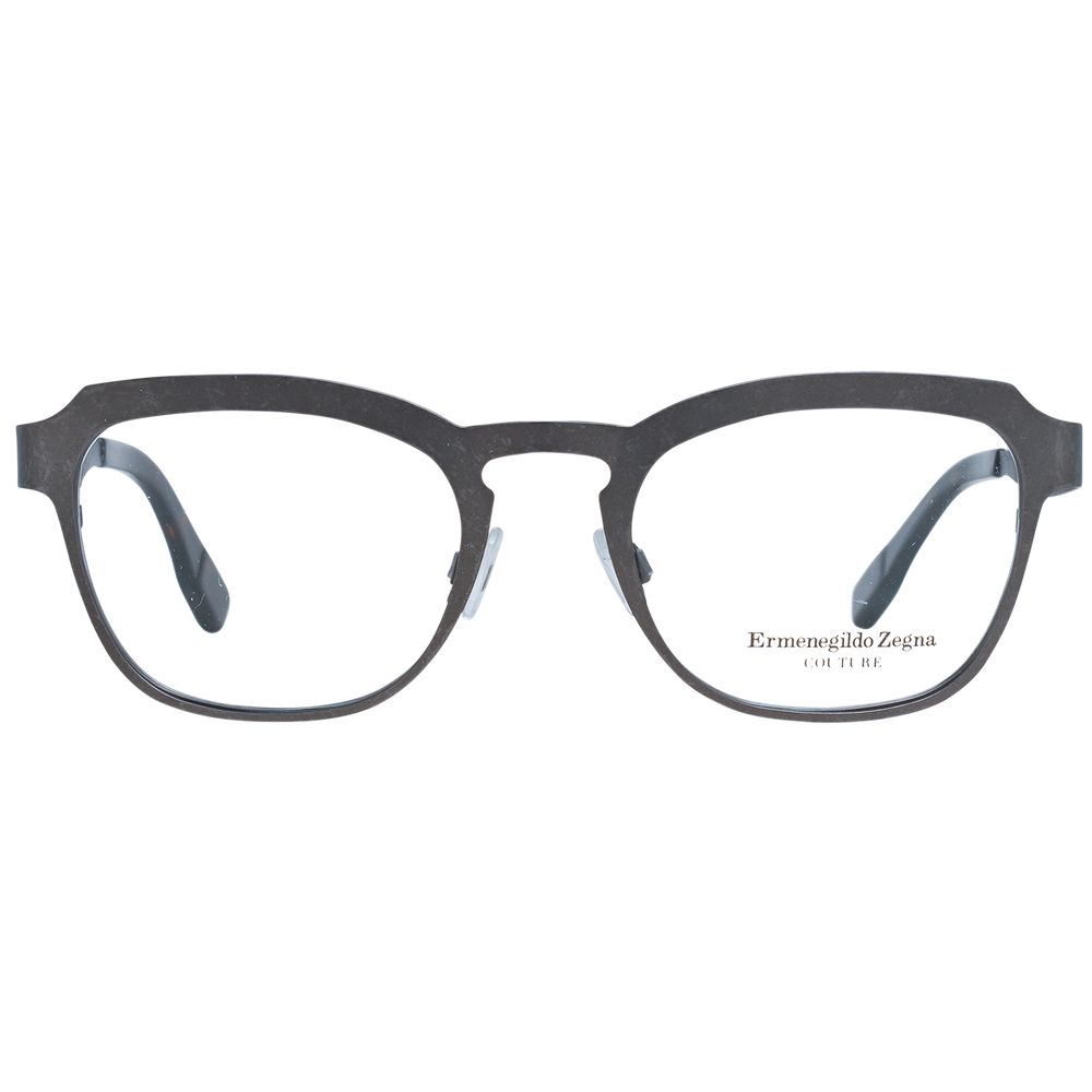 Ermenegildo Zegna Gray Titanium Optical Frames