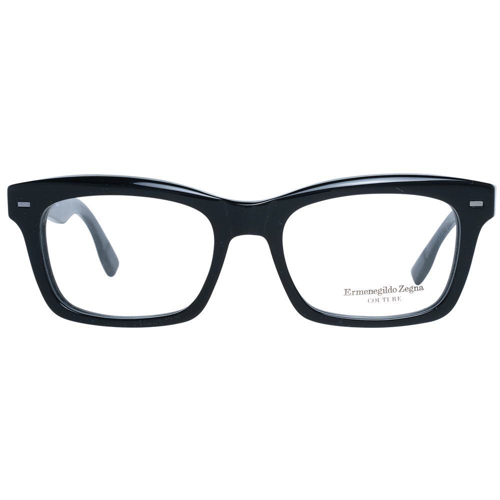Ermenegildo Zegna Black Optical Frames for Elevated Style