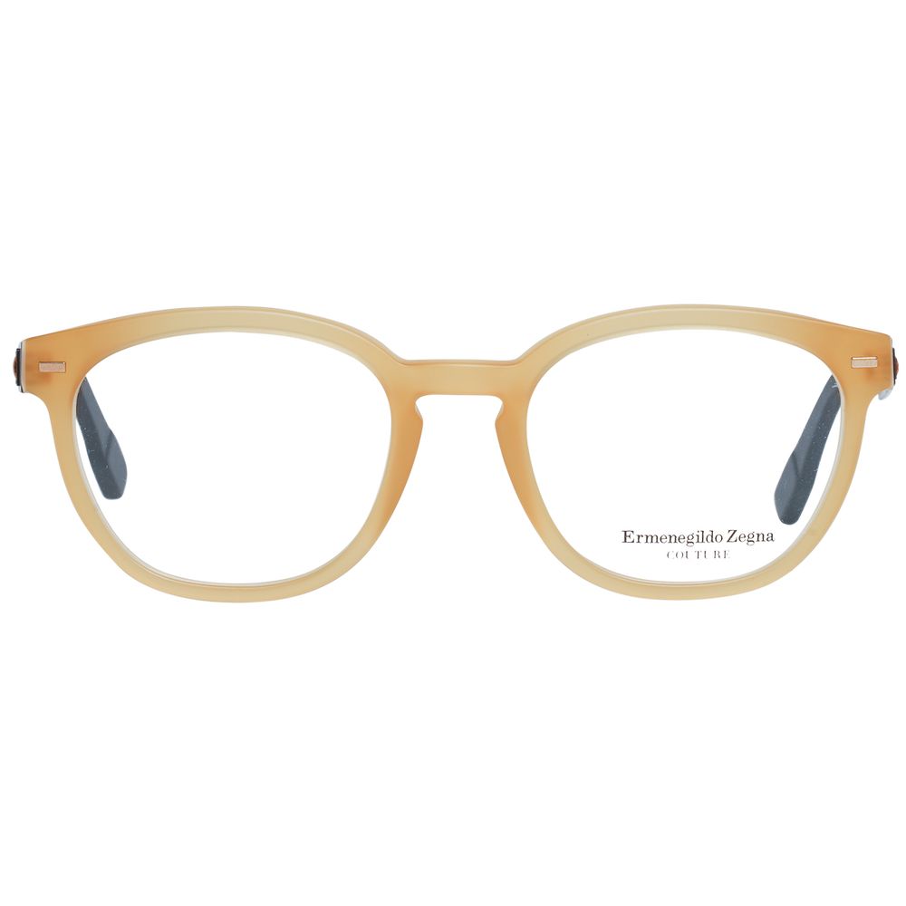 Ermenegildo Zegna Orange Metal Optical Frames