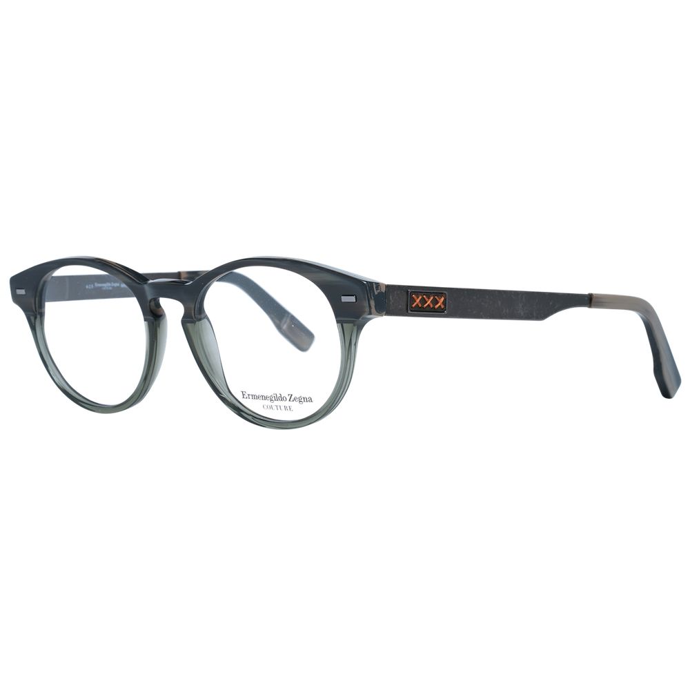 Ermenegildo Zegna Gray Acetate Optical Frames