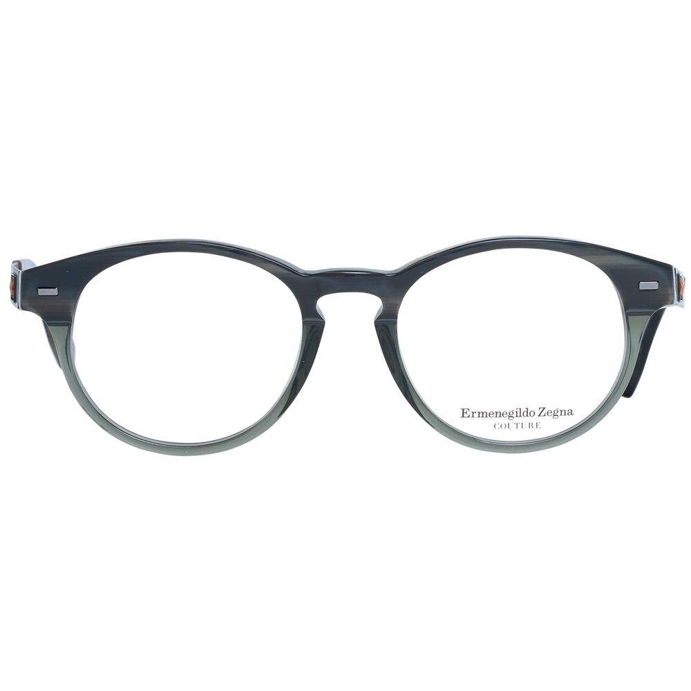 Ermenegildo Zegna Gray Acetate Optical Frames