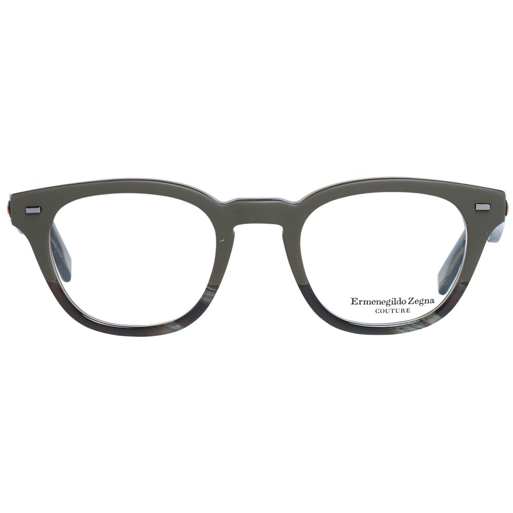 Ermenegildo Zegna Olive Acetate Optical Frames
