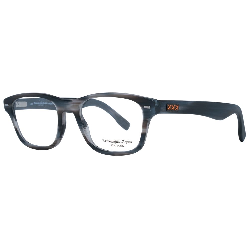 Ermenegildo Zegna Gray Optical Frames for Sophisticated Style