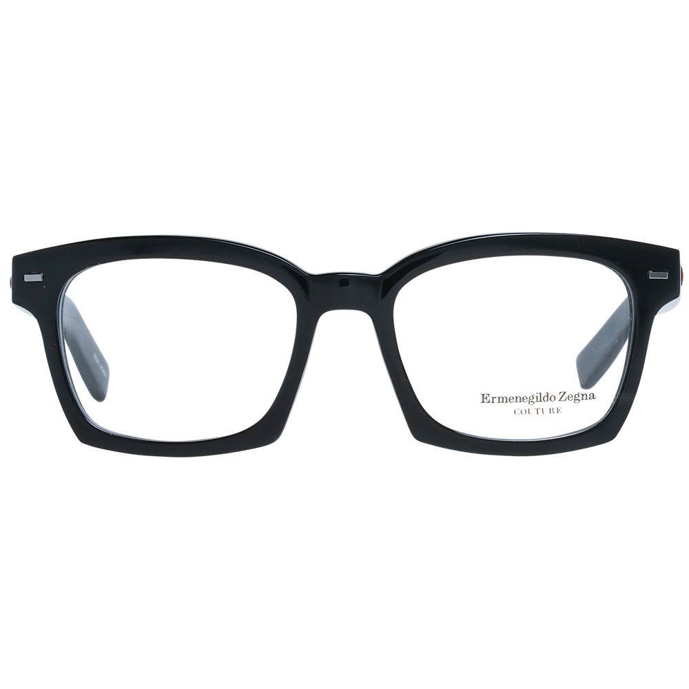 Ermenegildo Zegna Black Horn Optical Frames for Timeless Elegance