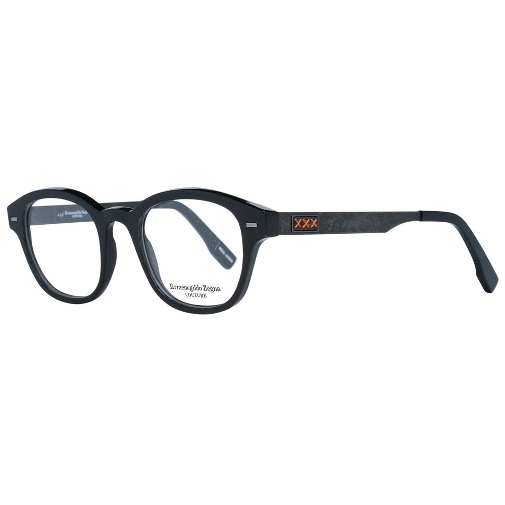 Ermenegildo Zegna Black Horn Optical Frames