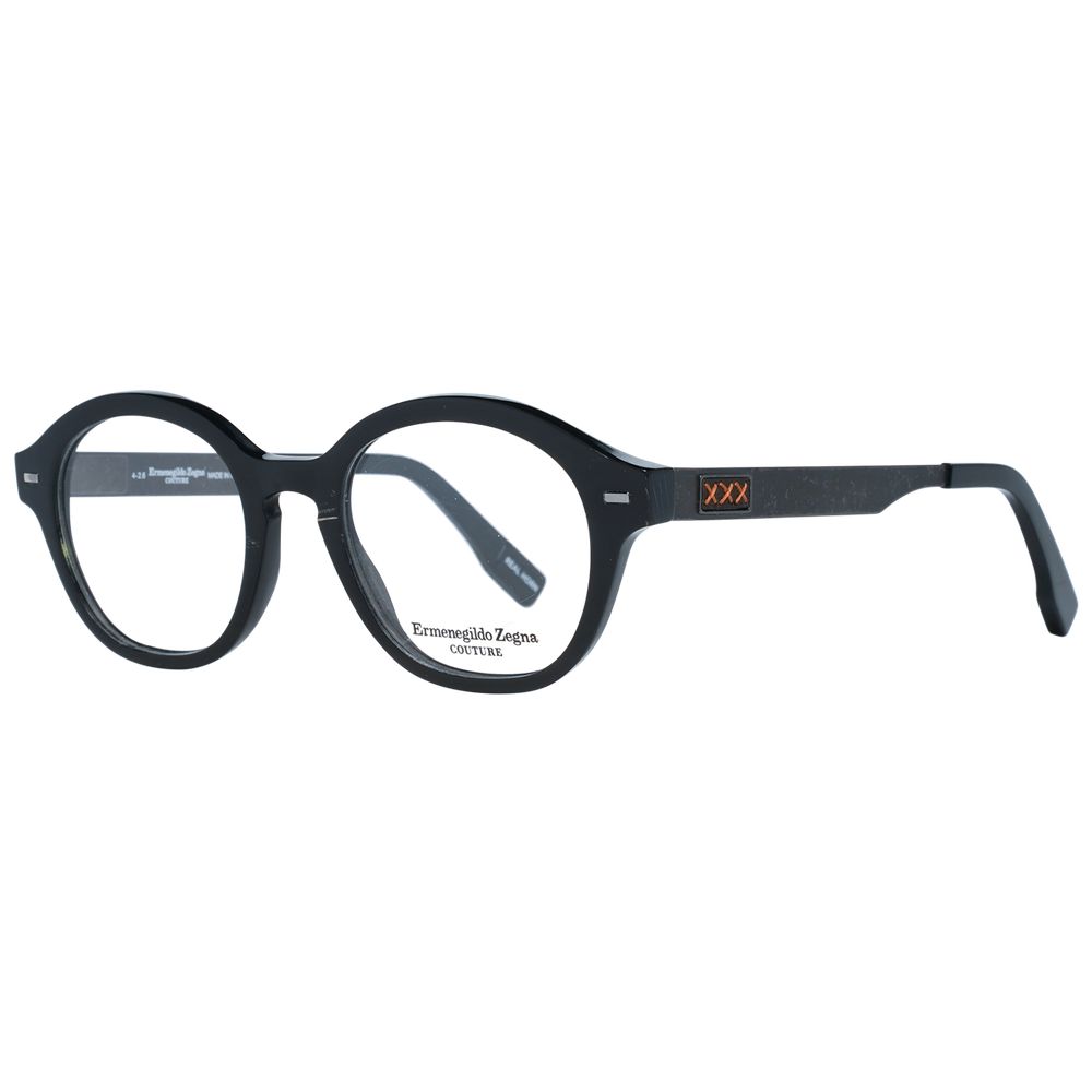Ermenegildo Zegna Black Horn Optical Frames