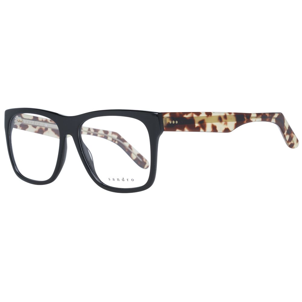 Sandro Black Acetate Optical Frames - Timeless Elegance Redefined
