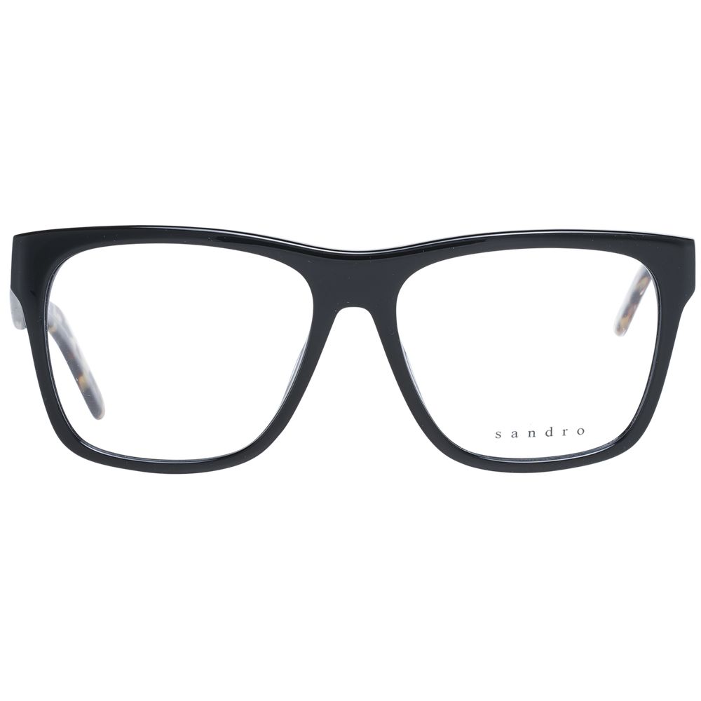 Sandro Black Acetate Optical Frames - Timeless Elegance Redefined