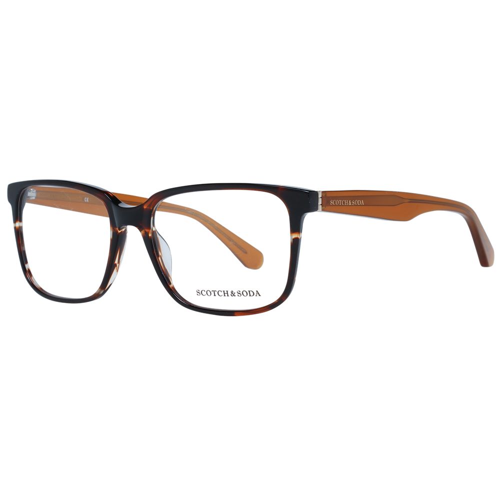 Scotch & Soda Brown Acetate Optical Frames for Effortless Elegance
