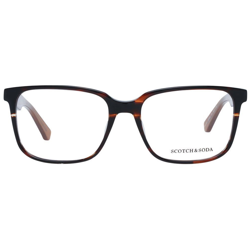 Scotch & Soda Brown Acetate Optical Frames for Effortless Elegance