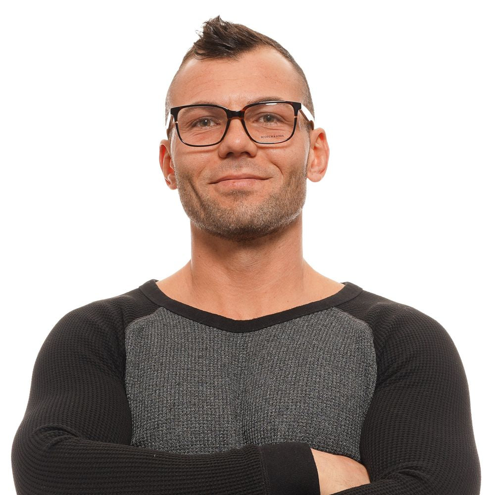 Scotch & Soda Brown Acetate Optical Frames for Effortless Elegance