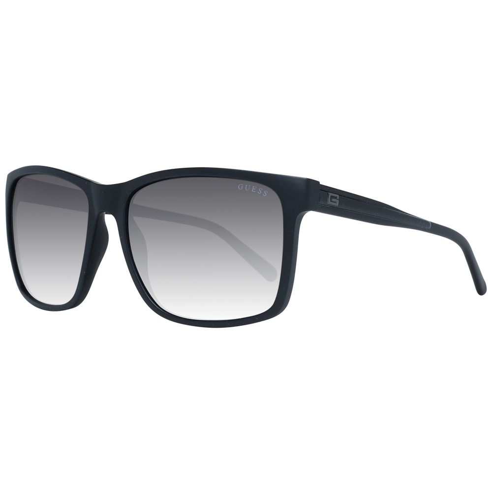 Guess Black Sunglasses Grey Mirrored Lenses Fashion Accessory