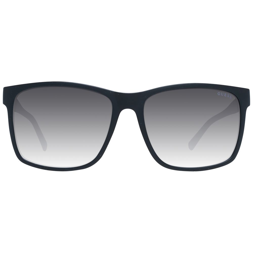 Guess Black Sunglasses Grey Mirrored Lenses Fashion Accessory