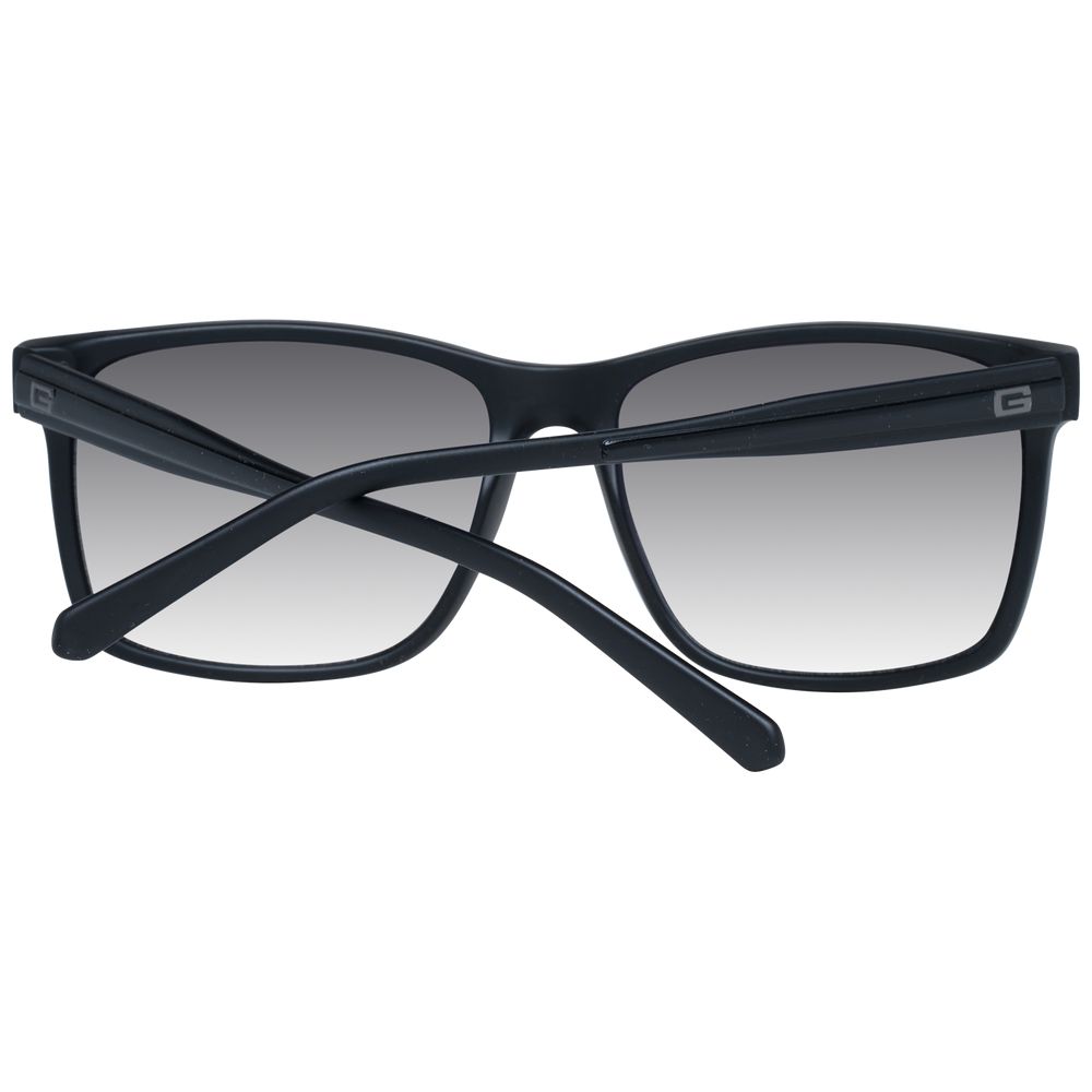Guess Black Sunglasses Grey Mirrored Lenses Fashion Accessory