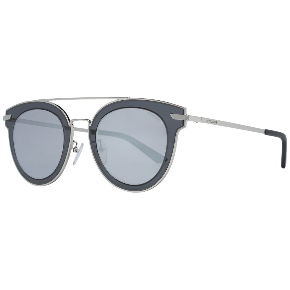 Police Silver Metal Sunglasses - Luxury Style and Protection