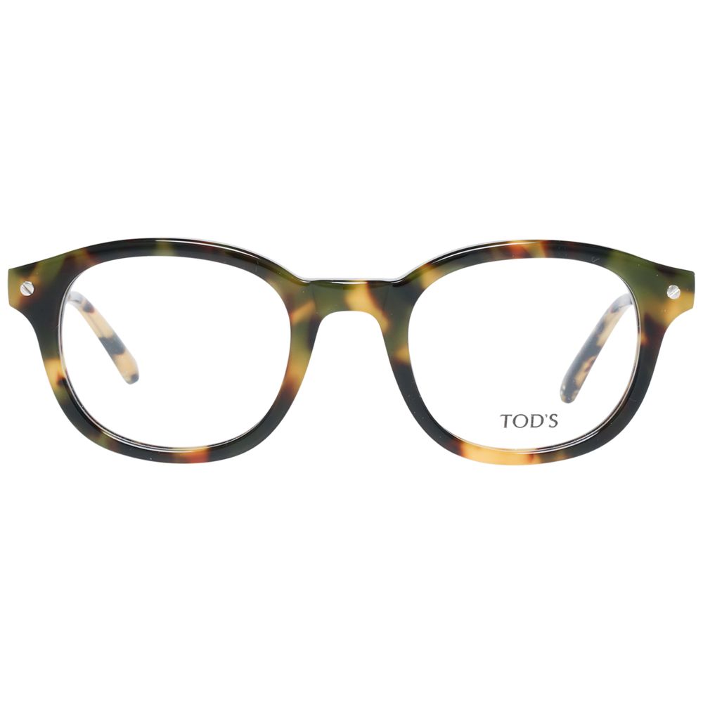 Tod's Brown Acetate Optical Frames - Timeless Elegance Redefined