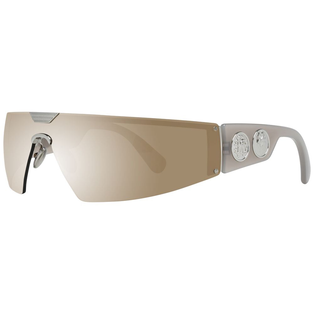 Roberto Cavalli Brown Metal Sunglasses for Timeless Elegance