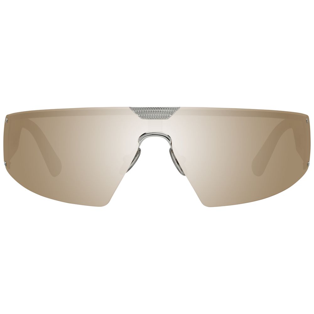 Roberto Cavalli Brown Metal Sunglasses for Timeless Elegance