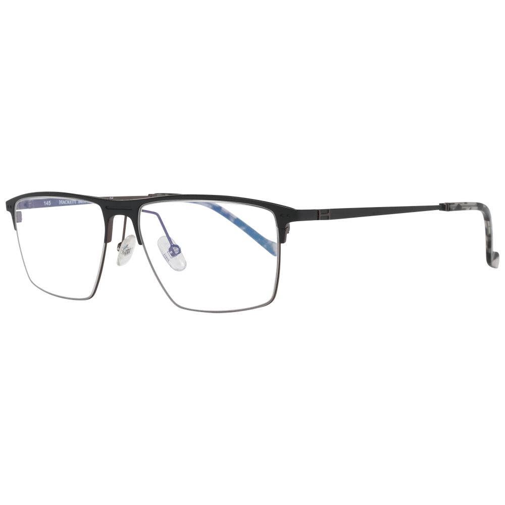 Hackett Black Metal Optical Frames for Timeless Elegance