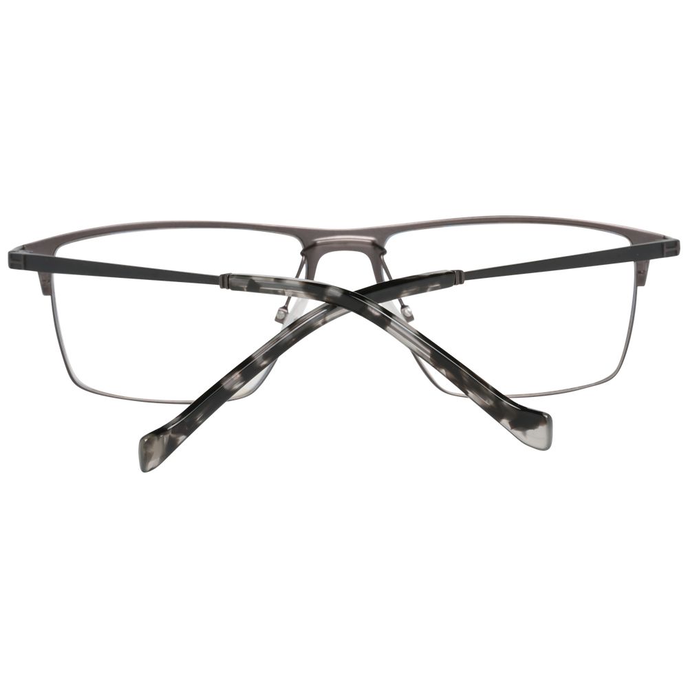 Hackett Black Metal Optical Frames for Timeless Elegance