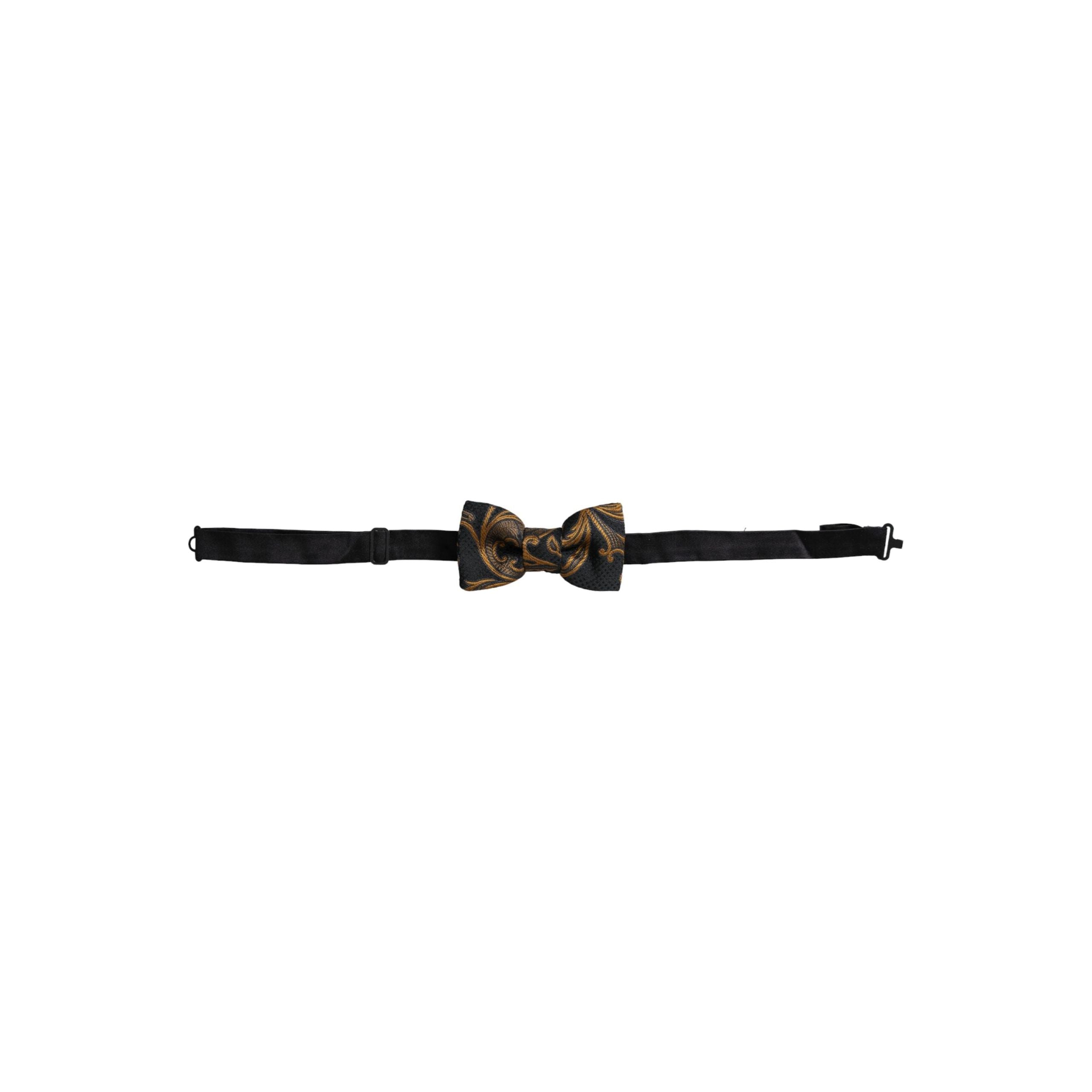 Dolce & Gabbana Multicolor Jacquard Bow Tie