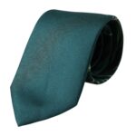 Dolce & Gabbana Green Printed 100% Silk Adjustable Tie