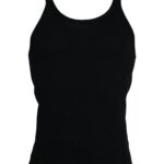 Dolce & Gabbana Black Cotton Tank Sleeveless Underwear T-shirt
