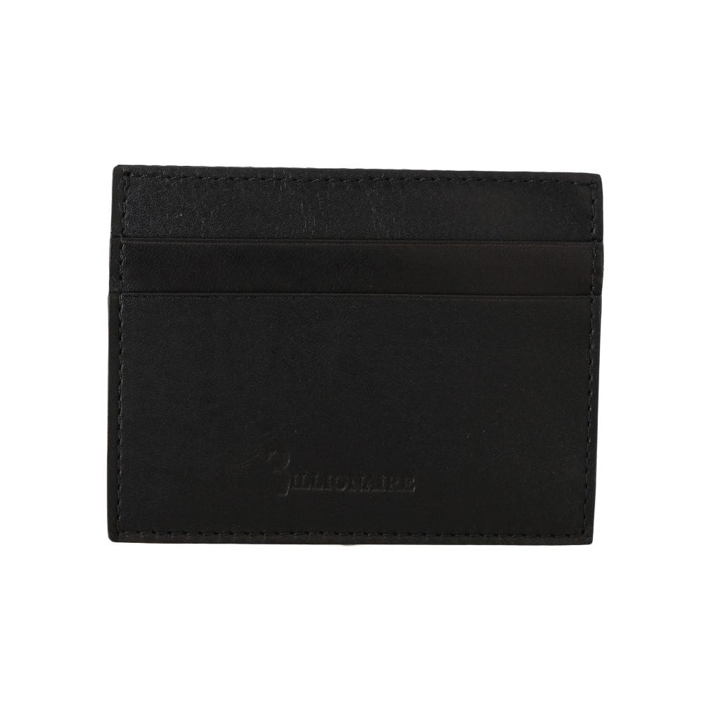 Billionaire Black Leather Exquisite Wallet