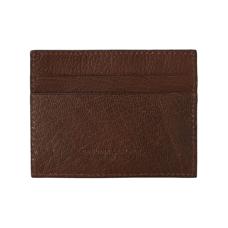 Billionaire Brown Leather Wallet in Elegant Design