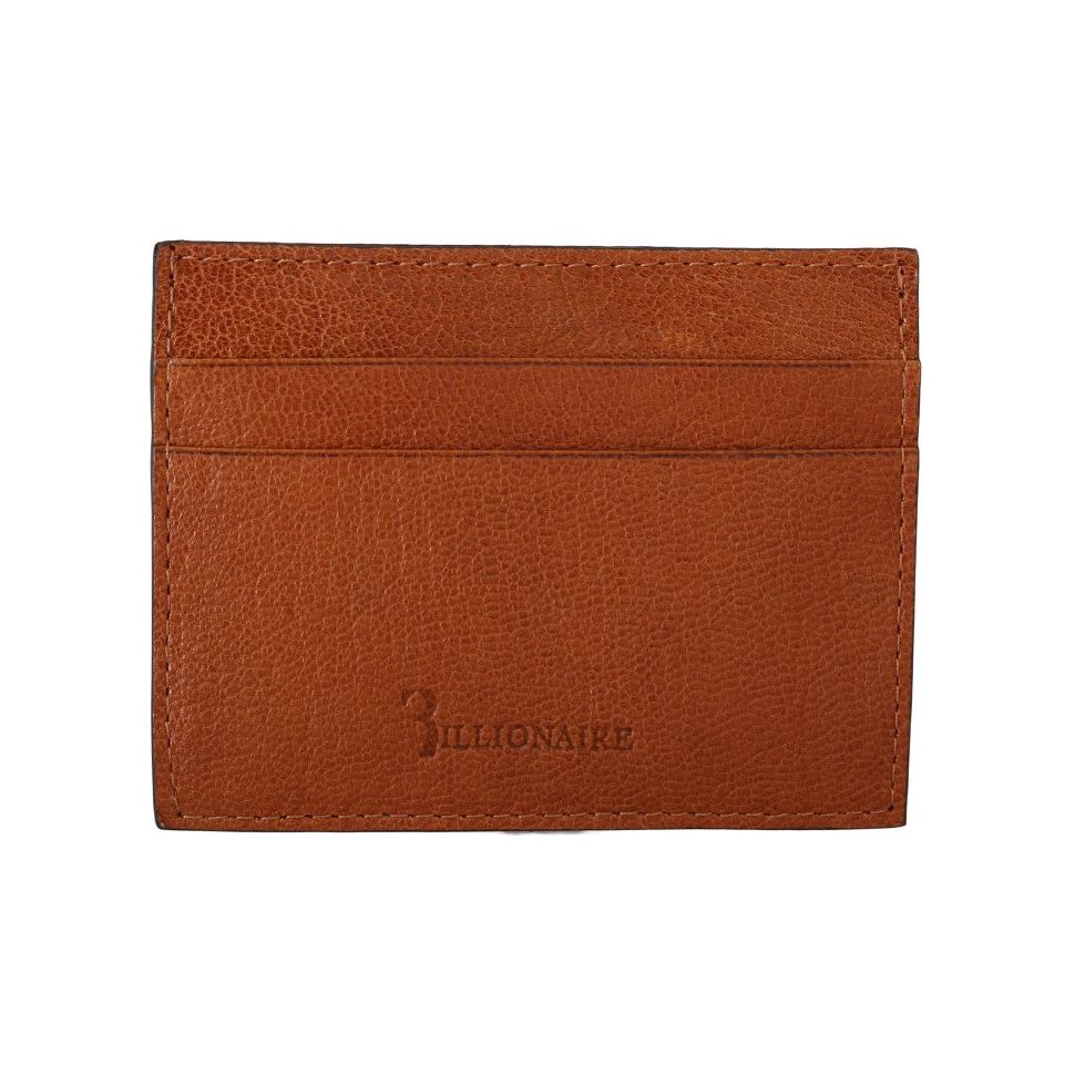 Billionaire Brown Italian Leather Wallet