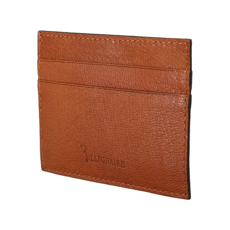 Billionaire Brown Italian Leather Wallet