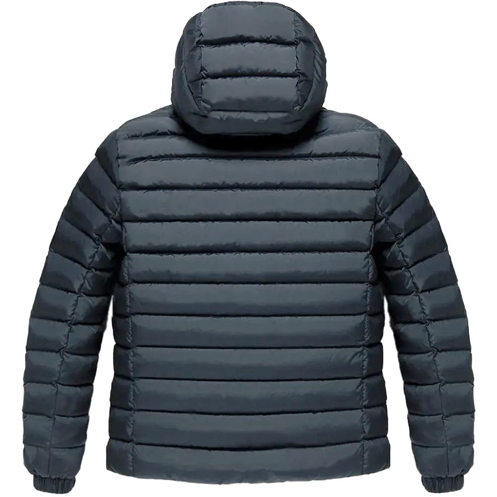 Refrigiwear Light Blue Nylon Jacket for Elevated Style
